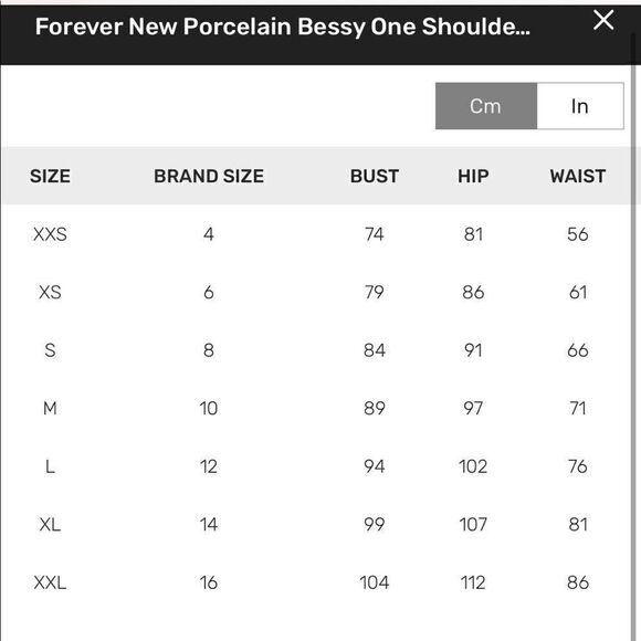 Forever New Porcelain Bessy One Shoulder Bow Dress - Picture 16 of 16